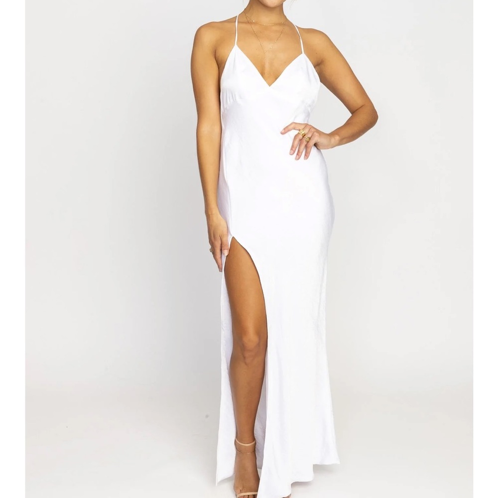 RESA White Maxi Dress